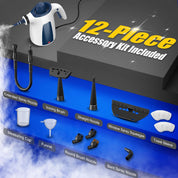 Handheld Steam Cleaner 1050W 12-Piece Kit