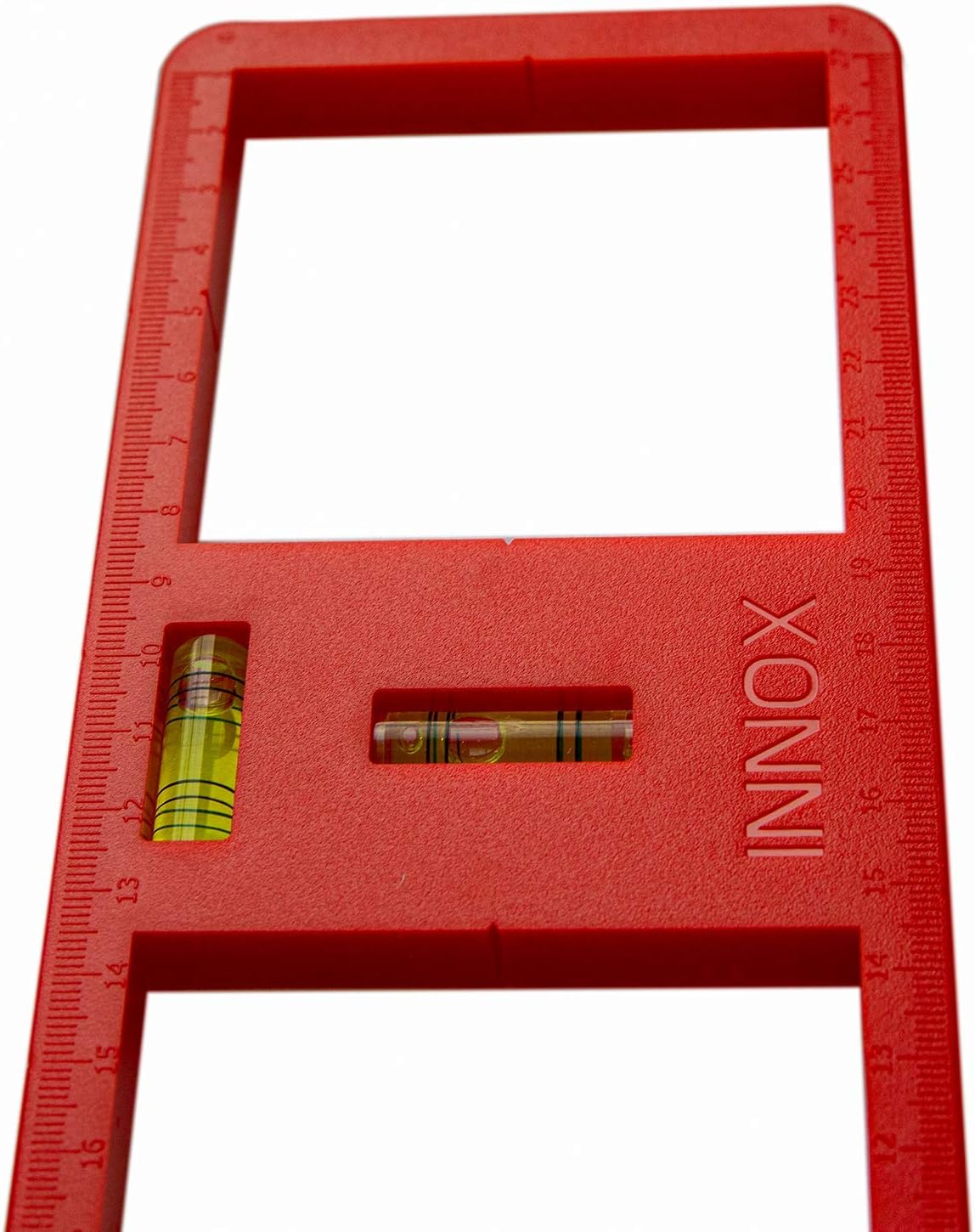 Electrical Socket Back Box Cutting Template with Spirit Levels