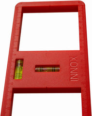 Electrical Socket Back Box Cutting Template with Spirit Levels