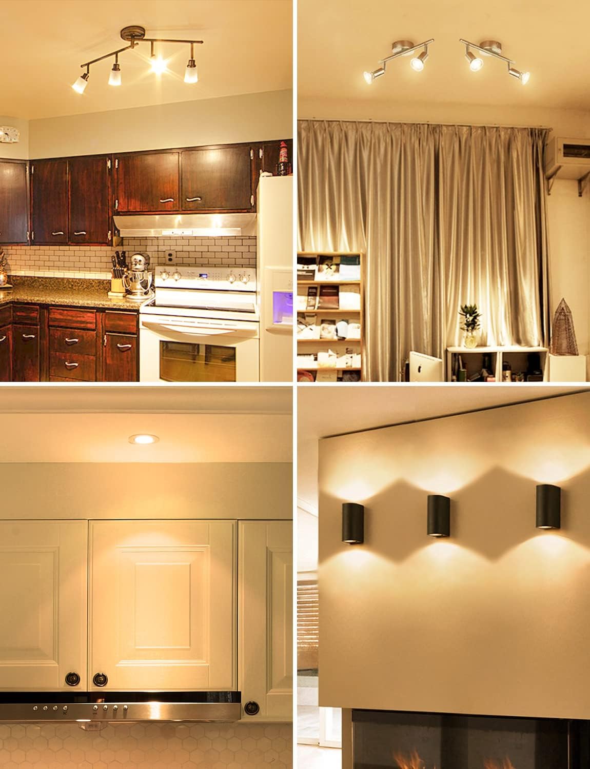 GU10 LED Bulbs Warm White 4.5W 2700K Pack of 5
