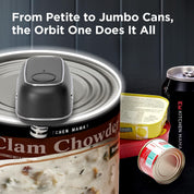 Kitchen Mama Orbit One Rechargeable Can Opener – Black, Hands-Free