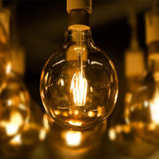 Vintage Edison LED Light Bulb E27 6W G80 Globe 2800K