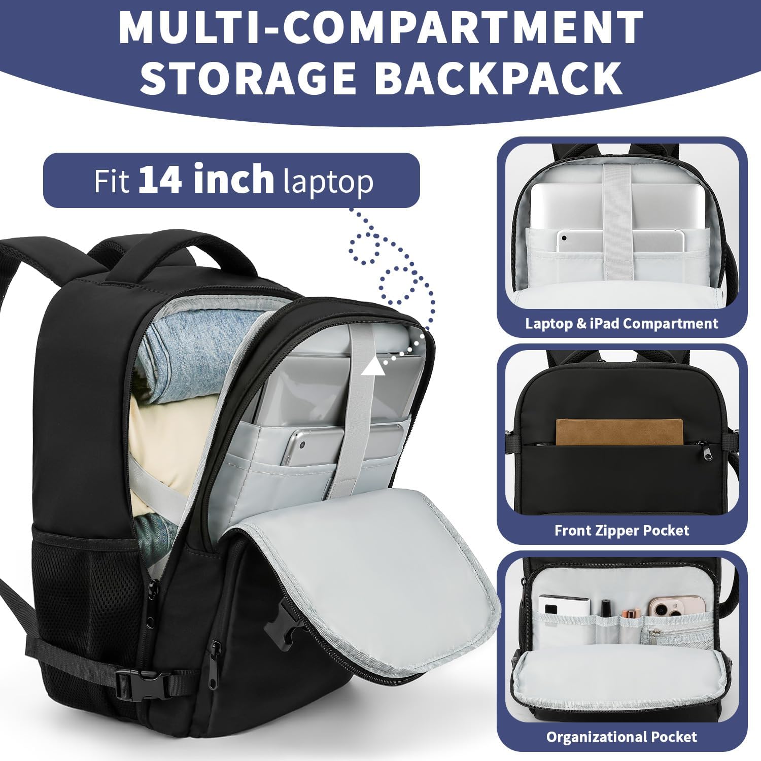 Ryanair Underseat Cabin Backpack – Travel Bag, Laptop Rucksack, Hand Luggage Bag
