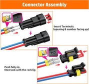 Waterproof Automotive Electrical Connector Crimping Kit