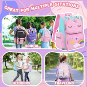 Kawaii Girls’ Backpack – Large Waterproof School & Travel Bag for Teenagers