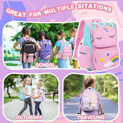 Kawaii Girls’ Backpack – Large Waterproof School & Travel Bag for Teenagers
