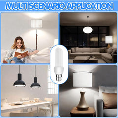 B22 11W CFL Energy Saving Bayonet Light Bulb 3 Pack