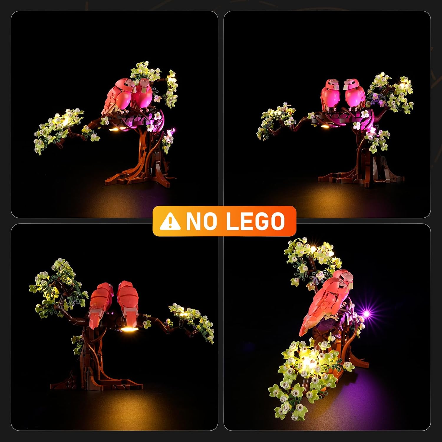 LIGHTAILING LED Light Kit for Lego-21365 Love Birds – Easy Install
