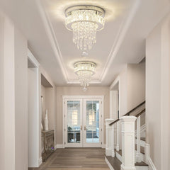 Modern Crystal Ceiling Chandelier 9.8