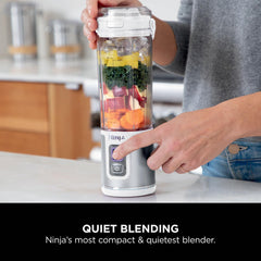 Blast Portable Blender 530ml – Rechargeable Cordless Mini Blender with Leakproof Lid, Sip Spout, Ice & Fruit Smoothies – White