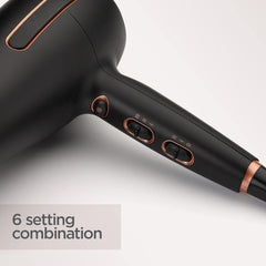 Super Power Ionic Hair Dryer 2400W – Fast Drying, Frizz-Control, Salon Quality