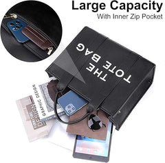 Large PU Leather Tote Bag for Women – 13