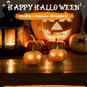 2 Pack Pumpkin Head Torches Halloween Headlamp with 2 Lighting Modes