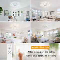 LED Ceiling Light with Remote Control – 31.5