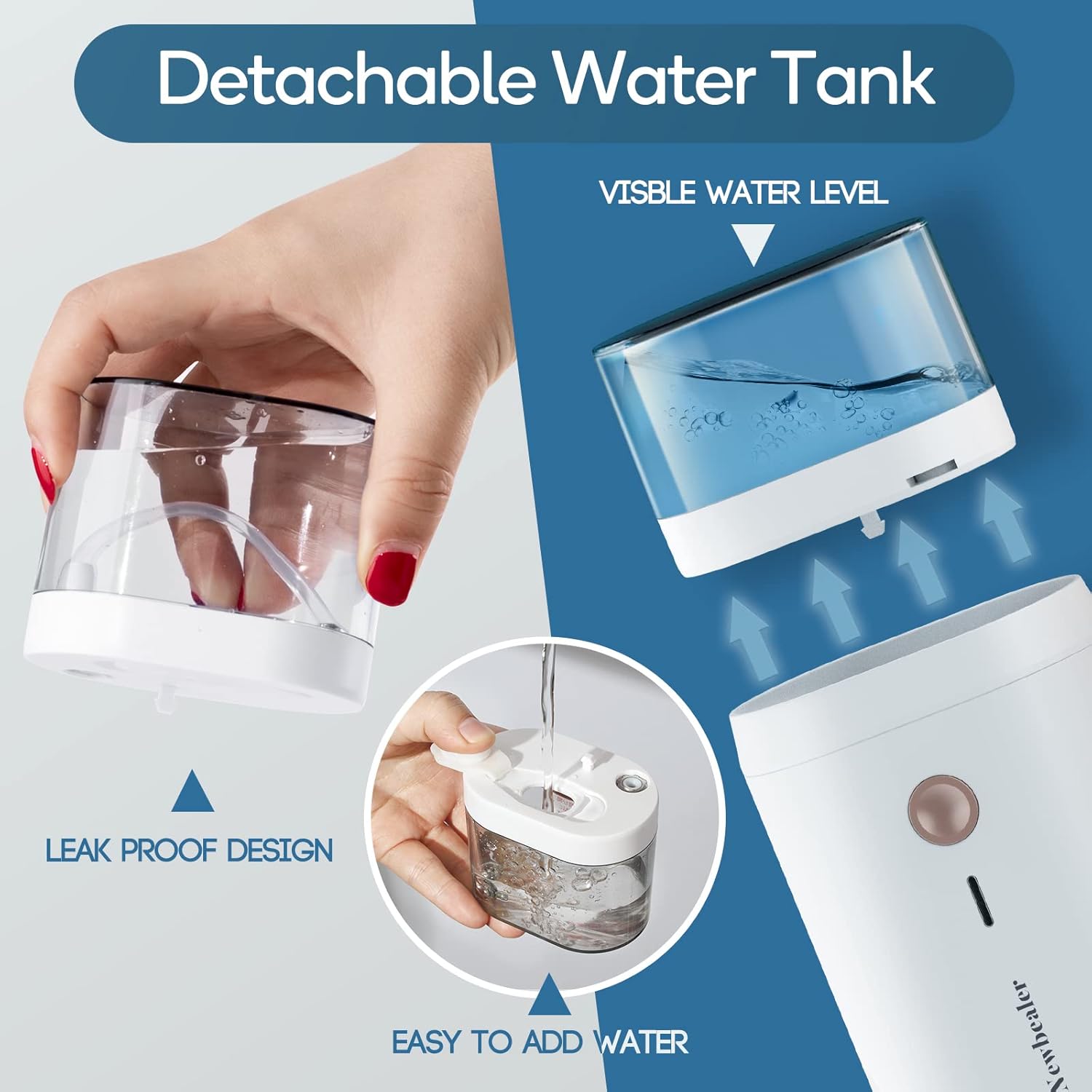Portable Handheld Clothes Steamer 1200W Foldable