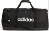 Unisex Linear Duffel Bag – Black/White, Stylish Essentials Travel & Gym Bag