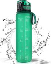 1L Sports Water Bottle – Leakproof BPA-Free Tritan Plastic Drinking Bottle for Gym, Outdoor & Daily Use