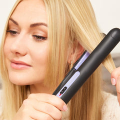 Hair Straightener & 2000W Hair Dryer Gift Set – Slim Ceramic Styler with Concentrator