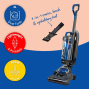 Russell Hobbs Athena2 Upright Vacuum Cleaner 400W 2L – Grey & Blue