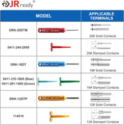 JRready ST5231-08 Deutsch Pin Removal Tool Kit 12PCS