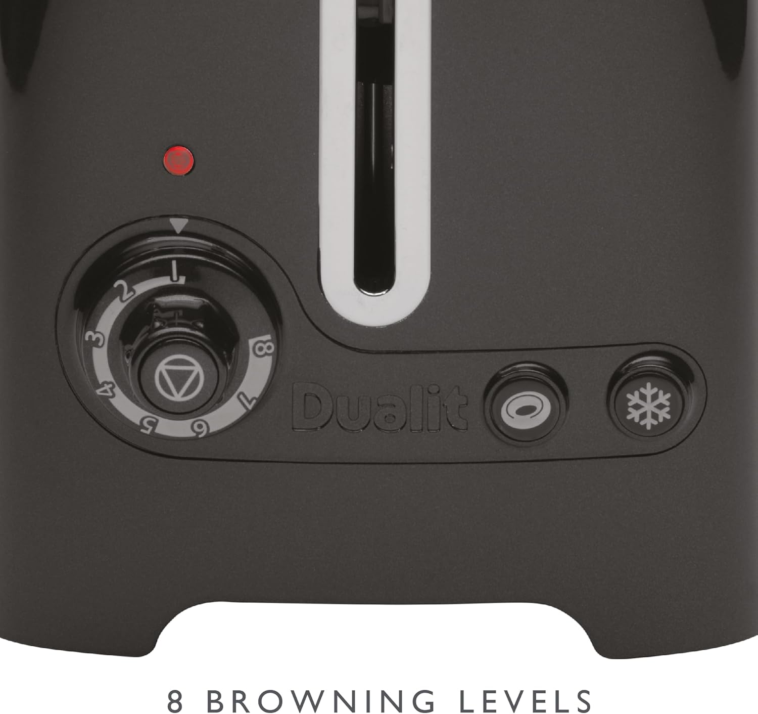 2 Slice Longslot Toaster 2000W – High Gloss Black Trim | Extra Wide 36mm Slots | Bagel & Defrost Settings | Warming Rack