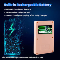 Kids Handheld Game Console – 100 Built-in 16-Bit Games, 2.8