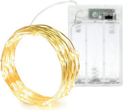 2 Pack 2M 20 LED Battery Operated Fairy String Lights