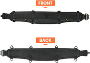 Padded 29'' Tool Belt for Men, Adjustable Work Belt with Heavy Duty Buckle Back Support for Carpenters, Electricians & Gardeners