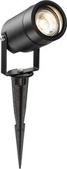 Garden GU10 Spike Light, Aluminium, Black