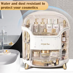 Makeup Storage Organiser with Clear Lid – Dustproof Skincare & Cosmetic Drawers