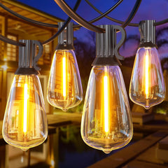 solar festoon lights 