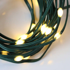 Outdoor Fairy Lights, Battery Operated Christmas Lights, Multi-Function Micro Wire Lights with Timer, Green Wire Perfect for Your Christmas Tree (100 LED Green Wire)