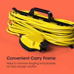 5M Outdoor Heavy Duty Extension Lead with Single Socket & Thermal Cut-Out – 13A