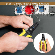10–22 AWG Wire Stripping Pliers 7 Inch Cable Cutter