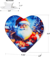 USB Powered LED Santa Claus Light Up Letter – Color Changing