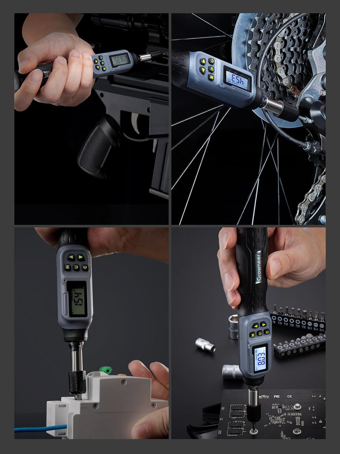 Digital Torque Screwdriver 0.3-6 Nm 27-in-1 Set
