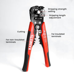3 in 1 Wire Stripper Cutter and Terminal Crimper