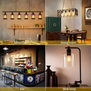 3 Pack ST64 Filament Bulbs 60W