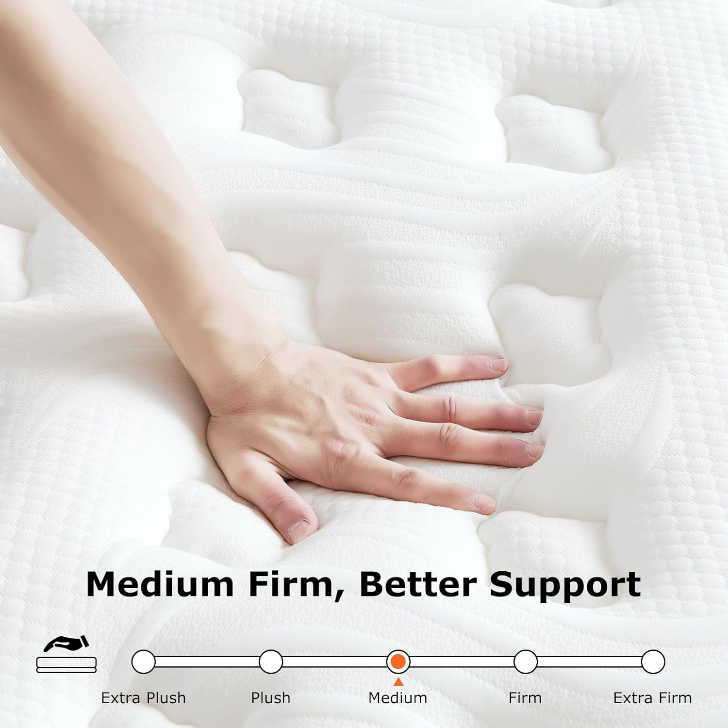 Single 3FT Gel Memory Foam & Pocket Spring Mattress – Medium-Firm Orthopedic 135x190x23cm