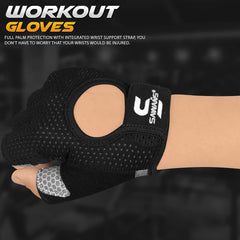 Weight Lifting Fitness Gloves – Non-Slip, Breathable Workout Gloves for Men & Women