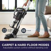 EUREKA NEU800 Upright Vacuum Cleaner Black & Purple 1.3L
