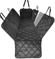 Dog Car Seat Cover with Mesh Window, Nonslip Hammock for Cars & SUVs