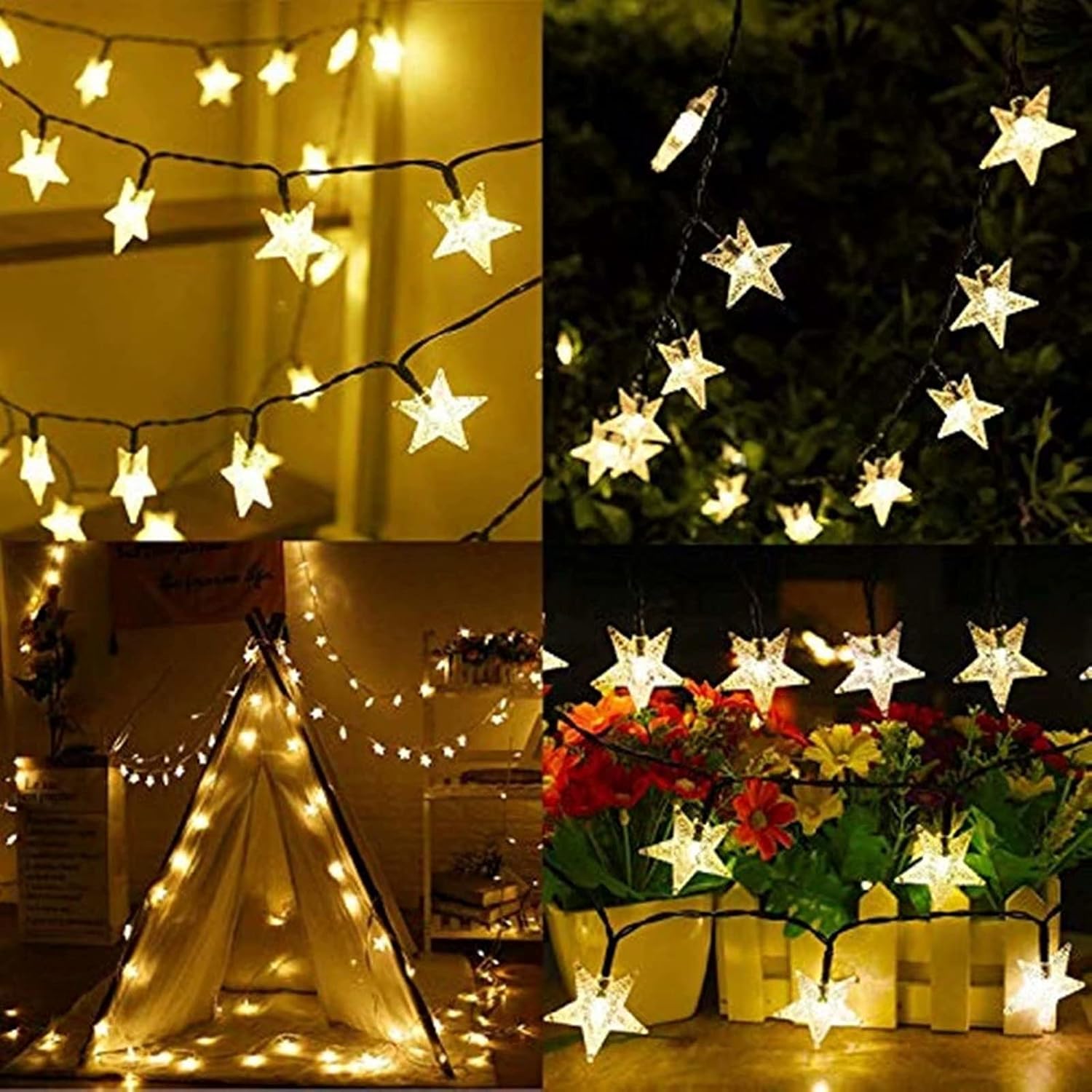 23ft Solar-Powered Fairy Light