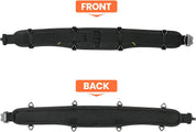 Padded 36'' Tool Belt for Men, Adjustable Work Belt with Heavy Duty Buckle Back Support for Carpenters, Electricians & Gardeners