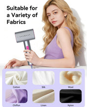 Travel Clothes Steamer, 15s Fast Heat-up, clothes steamer handheld, 20 Minutes of Continuous Ironing Handheld Garment Steamer for Travel and Home (Purple)