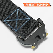 Padded 29'' Tool Belt for Men, Adjustable Work Belt with Heavy Duty Buckle Back Support for Carpenters, Electricians & Gardeners