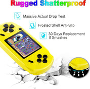 16 Bit HD Handheld Game Console – 100 Built-in Retro Games, 3.0" Screen, Gift for Kids