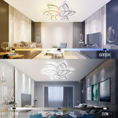 LED Ceiling Light 70–140W Dimmable Modern Lamp with Remote & App Control, Colour Changing Energy-Saving Lighting for Living Room/Bedroom