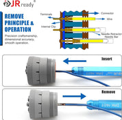 JRready ST5231-08 Deutsch Pin Removal Tool Kit 12PCS