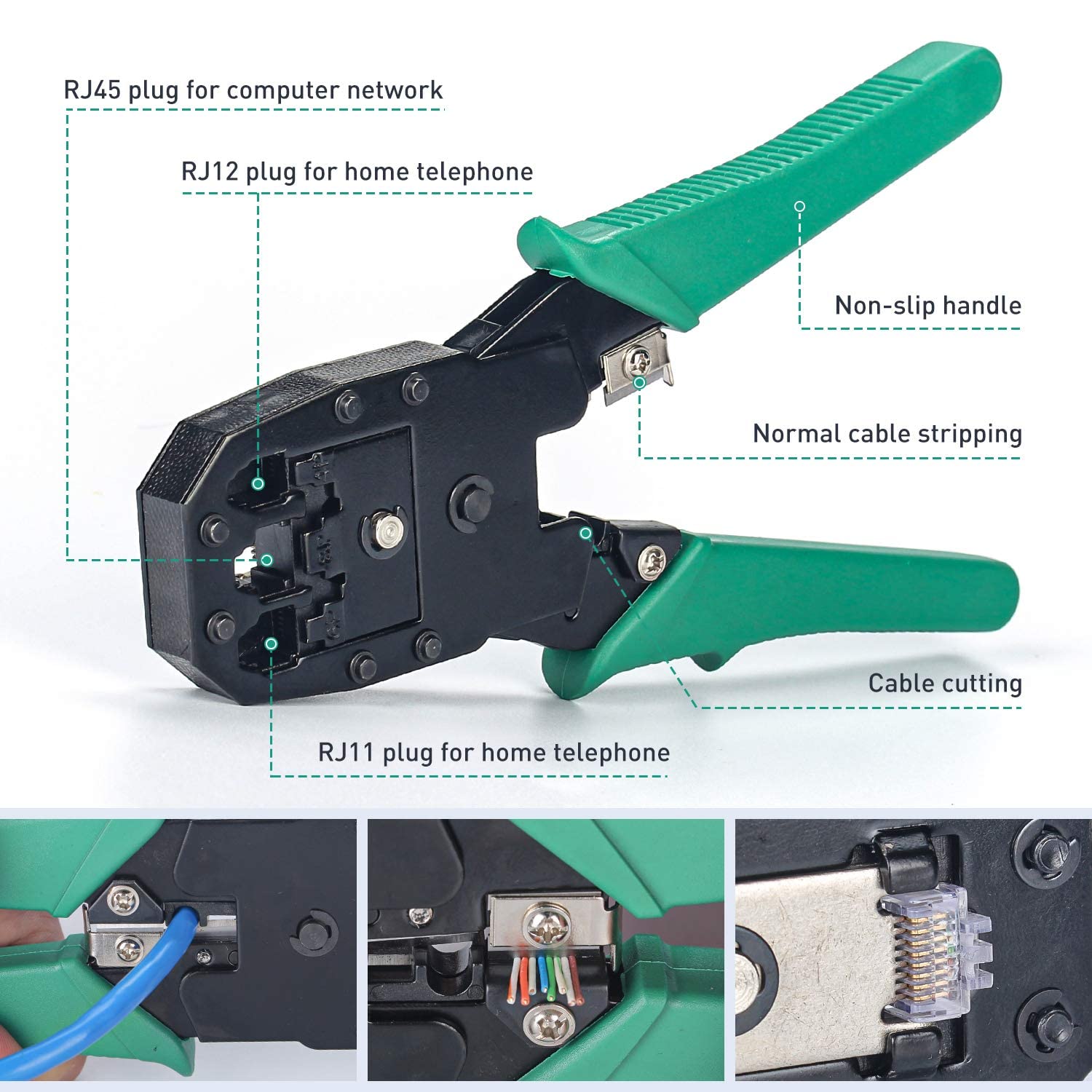Network Repair Tool Kit with Cable Tester